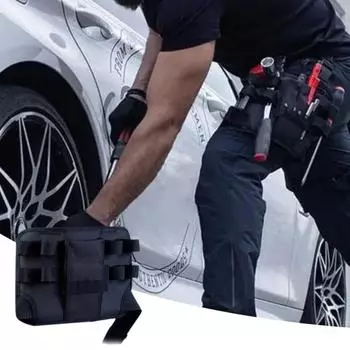 1/2 шт. сумка для инструментов на пояс с держателем сверл из водонепроницаемой ткани, небольшая, легкая, с быстрым доступом, многоцелевая сумка для инструментов на ногу 1pc