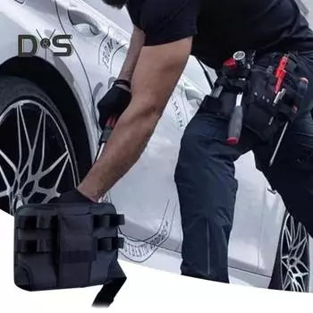 1/2 шт. сумка для инструментов на пояс с держателем сверл из водонепроницаемой ткани, небольшая, легкая, с быстрым доступом, многоцелевая сумка для инструментов на ногу 1pc