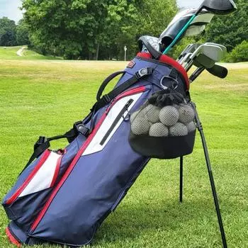 1/2 шт. сумка для мячей для гольфа нейлоновая сетка сумка для хранения мячей для гольфа сумка-мешок для гольфа органайзер для аксессуаров для гольфа держатель для мячей 1pc