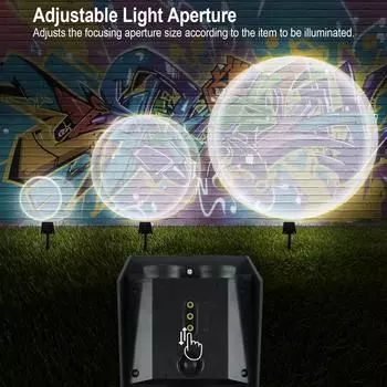 1/2 шт. Супер яркий солнечный светодиодный светильник, уличный светильник на солнечной энергии, регулируемый свет, холодный белый закат, фокусирующий солнечный прожектор 6000K