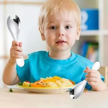 1/2 шт., суповые ложки из нержавеющей стали, вилка, ручка без заусенцев, прочные нержавеющие столовые ложки для домашней кухни, ресторана