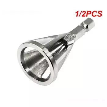 1/2 шт. сверло для точного сверления, простой в использовании инструмент для ремонта из нержавеющей стали, инструменты для ремонта, инструмент для снятия фаски, популярный выбор