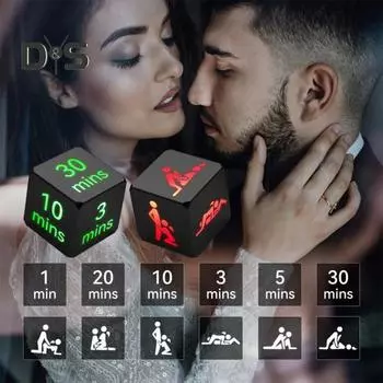 1/2 шт. светодиодные светящиеся игральные кости портативные перезаряжаемые RGB светящиеся мигающие игральные кости для определения еды время позы пара свидание вечеринка игры основные моменты A