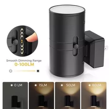 1/2 шт. светодиодный ночник с 16 цветами, высокая яркость, отсутствие мерцания, компактный дизайн, подключаемый модуль US Plug 1pc