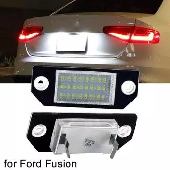 1/2 шт. светодиодный светильник номерного знака для Ford Focus C-MAX MK2 2003-08 1x