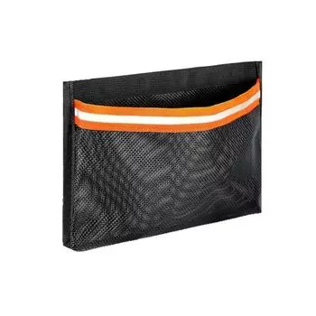 1/2 шт. Светоотражающий самоклеящийся универсальный органайзер-сетка для лодки, большой 1pc чёрный