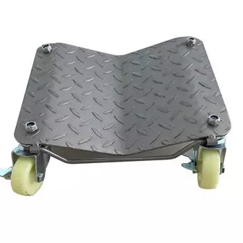 1/2 шт. тележка для колес автомобиля, ролики для перемещения шин с 4 роликами, грузоподъемность 1000 фунтов, авторемонтный тягач