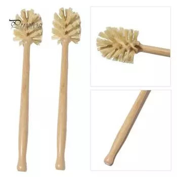 1/2 шт. туалетная щетка из сизалевого волокна, экологически чистая щетка из бука с длинной ручкой, экологически чистый аксессуар для уборки дома 1pc