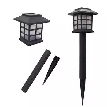 1/2 шт. Уличные водонепроницаемые светодиодные светильники для украшения сада, дорожки, солнечные лампы для газона