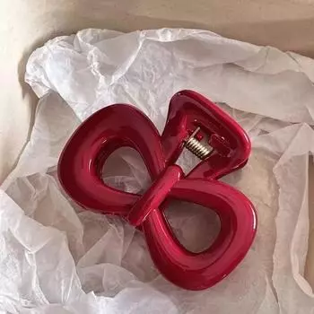 1/2 шт. Винтажные заколки для волос Корейская черная в горошек красная заколка-бант Дизайнерская роскошная заколка-акула Женские аксессуары для головного убора