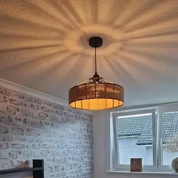1/2 шт. Винтажный черный металлический подвесной абажур, подвесной светильник, абажур из манильской веревки для ванной комнаты, настенный светильник в деревенском стиле для гостиной NO BULB