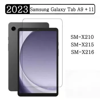 1/2 шт. закаленное стекло для Samsung Galaxy Tab A9 Plus 11 2023 SM-X210 SM-X215 SM-X216 X210 X215 X217 Защитная пленка для экрана планшета 1 PC for A9 plus прозрачный