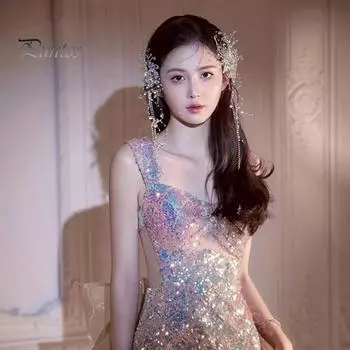 1/2 шт., заколка для волос в виде бабочек, искусственный жемчуг, кисточка, заколка для волос, романтический милый стиль, аксессуары для волос 1pc