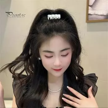 1/2 шт., заколки для волос в форме зуба, заколки для волос, боковая шпилька, готический стиль, готический Хэллоуин, аксессуары для волос 2pcs белый