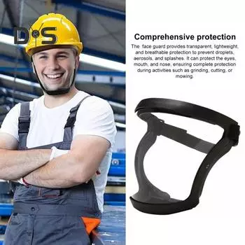 1/2 шт. защитные очки, защита от пыли, без запотевания, полная защита лица, прозрачная, прозрачная, пылезащитная крышка, защитная маска для шлифовки, сварки, лесозаготовок 1pc чёрный