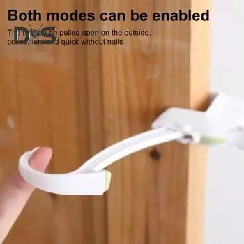 1/2 шт., защитный кожух для двери от защемления, накладной, детский, защитный ограничитель захлопывания двери, не требующий сверления, пластиковый, для защиты рук от травм при защемлении пальцев детей 1pc