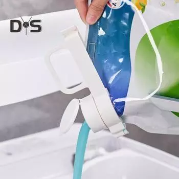 1/2 шт. зажим для герметичного пищевого пакета с носиком для заливки, набор зажимов для пакетов с чипсами, зажим для закусок из злаков, легко наливаемый герметичный зажим для крышки для пасты 1pc