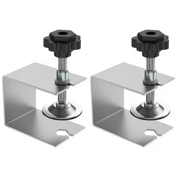 1/2 шт. Зажимы для установки передней части ящика, нержавеющая сталь, зажим для деревообработки, зажимы для крепления ящиков, инструменты для установки домашней мебели StyleA