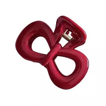 1/2 шт. Женская заколка для волос с точечным принтом, пластиковый зажим для волос с сильным захватом, нескользящими зубцами, большого размера, заколка для волос в виде акулы