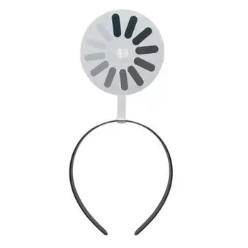 1/2 шт. Женский обруч для волос с дизайном Загрузка мозга , Повязка на голову для поднятия настроения и расслабления, Легкий вращающийся аксессуар для волос 1pc