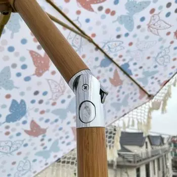 1/2 шт., зонтик из цинкового сплава, переключатель для патио, сверхмощный разъем для зонта на открытом воздухе, в саду, на рынке, держатель трубки, насадка, запасные части, аксессуары 1pc