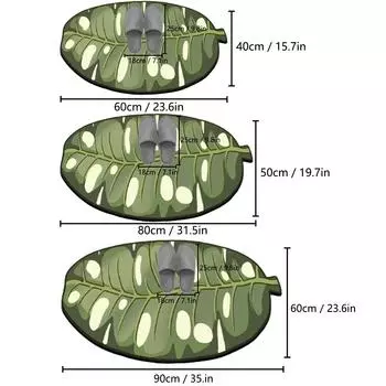 1,2 см толщиной лист фланели нескользящие коврики для ванной комнаты грязеотталкивающие коврики для ног впитывающие коврики для пола крыльца вход декоративные 40cm x 60cm лист
