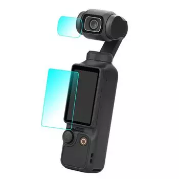 ~ 1/2 упаковки защитной пленки для экрана из закаленного стекла для Osmo Pocket model A