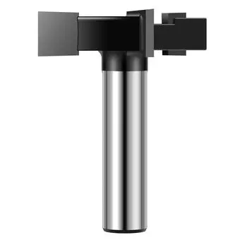 1/2inch Shank CNC Spoilboard Surfacing Router Bit Carbide 3-Wing Woodworking Slab Flattening Router Bit Professional Wood 2025 1 2