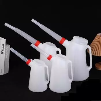 1.2L/2L/3L/5L кувшин для измерения масла бензиновая канистра топливный бак с заливкой гибкий для автомобильного гаража контейнер для измерения масла