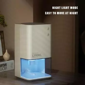 1.2L машина для удаления влаги электрические осушители воздуха ультра тихий поглотитель влаги спальня ванная комната шкаф осушитель воздуха со светом CHINA