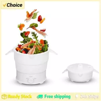 1.2L складной электрический чайник 110/220V силиконовый чайник горячий чайник кипятильник для кемпинга складной электрический чайник Бесплатная доставка us