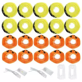 1.2M 10LED Lantern Shaped String Lights Halloween Lights Outdoor Indoor Garden Decoration Pumpkin Warm White Light