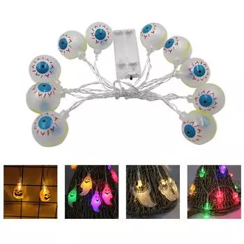 1.2m 10LEDs Wire String Fairy Light lamp Halloween Home Garden Decor Light