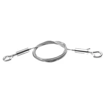 1/2m Picture Hanging Wire Telescopic Wall Mount Lanyard Durable Suspension Steel Rope Photo Frames 1.5MMx1M