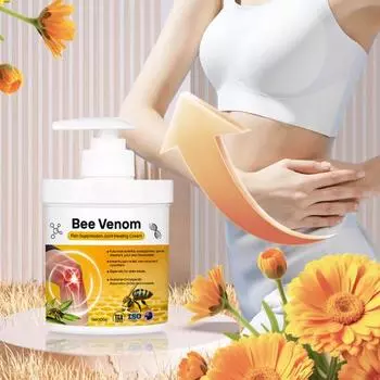 1/2Pcs 100G Bee Venom Joint Care Balm Natural Lumbar Spine Foot Knee Shoulder 1pc