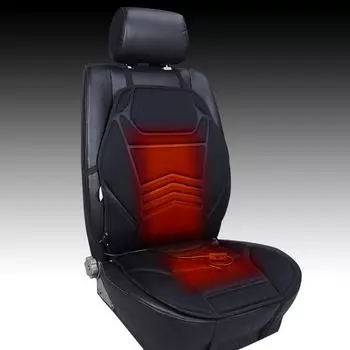 1/2Pcs 12V Heated Car Seat Cushion Cloth Car Seat Heater Winter Warmer Seat Heating Car Accessories Heating Pads Set Universal