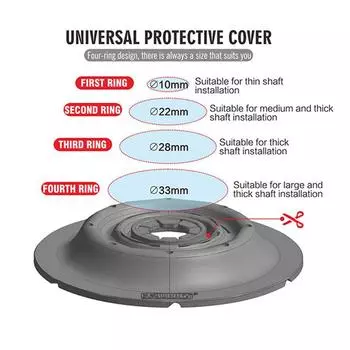 1/2pcs Car Wiper Arm Bottom Hole Protective Covers Silicone Car Windshield Wiper Sleeve Wiper Hole Dustproof Protector