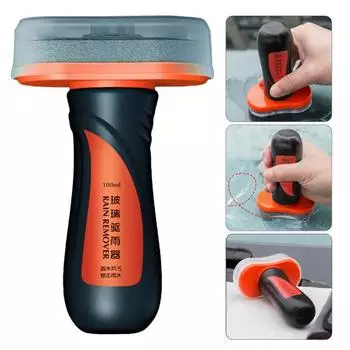 1/2 шт. средство для удаления дождя со стекла, доска для очистки лобового стекла автомобиля, водонепроницаемая гидрофобная защита, универсальная эффективная очистка стекла 1pc