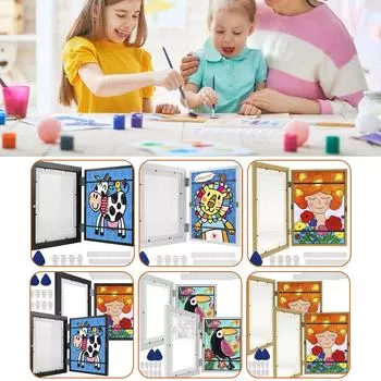 1/2Pcs Kids Art Frame Set A4 Front Opening Photo Frames Wooden Kids Artwork Display Frame for 100 Pictures Horizontal and