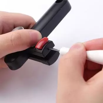 1/2PCS Leather Strip Cutting Tools Watchband Belt Cutter with Clear Scale Adjustable DIY Leather Craft Hand Tools Accessories