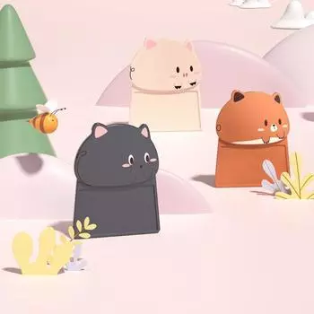 1/2Pcs Nordic Toilet Seat Lifter Lid Lifter Cartoon Bear Head Toilet Lid Convenient Handle Toilet Cover Bathroom Accessories