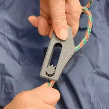 1/2Pcs One-piece Rope Tensioner Heavy Duty 3D Printed Outdoor Hiking Backpacking Camping Tent Guyline Cord Adjuster Wind Rope Buckle 1pc