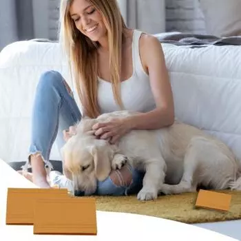 1/2Pcs Pet Shaver Hair Removal Ergonomic Design Dog Hair Removal Tool 1pc оранжевый