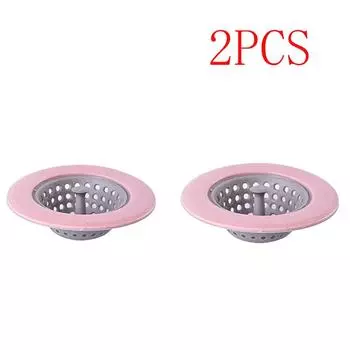 1/2PCS Sink Strainer Silicone Sieve Kitchen Sink Filter Mesh Fillers For Hair Gootsteen Zeef Things For Kitchen Accessories 11cm