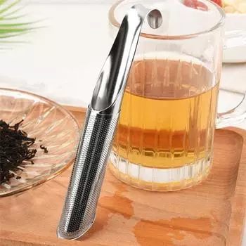 1/2pcs Stainless Steel Hanging Handle Tea Filter, Premium Tea Filter, Household or Outdoor Tea Filter.
