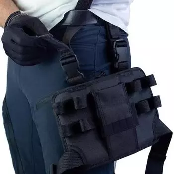 1/2Pcs Tool Belt Bag with Drill Bit Holder Waterproof Fabric Small Lightweight Quick Access Multipurpose 1pc