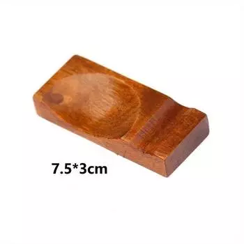1/2Pcs Wood Chopsticks Holder Rest Japanese Style Spoon Fork Knife Wooden Tableware Rack Decoration