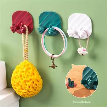 1/2SETS Держатель для ключей Самоклеящийся крючок Многофункциональный кухонный офисный органайзер для линии передачи данных Крючок для кухонных гаджетов