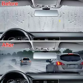 1/2шт. Автомобильный антизапотеватель для стекол, антифриз, средство для покрытия, очиститель для лобового стекла, набор для полировки автомобилей