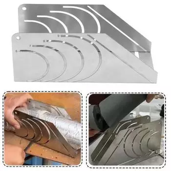 1/2шт инструмент для резки пенопластовых труб, высокоточный резак для резиновых изоляционных труб под углом 45 градусов S